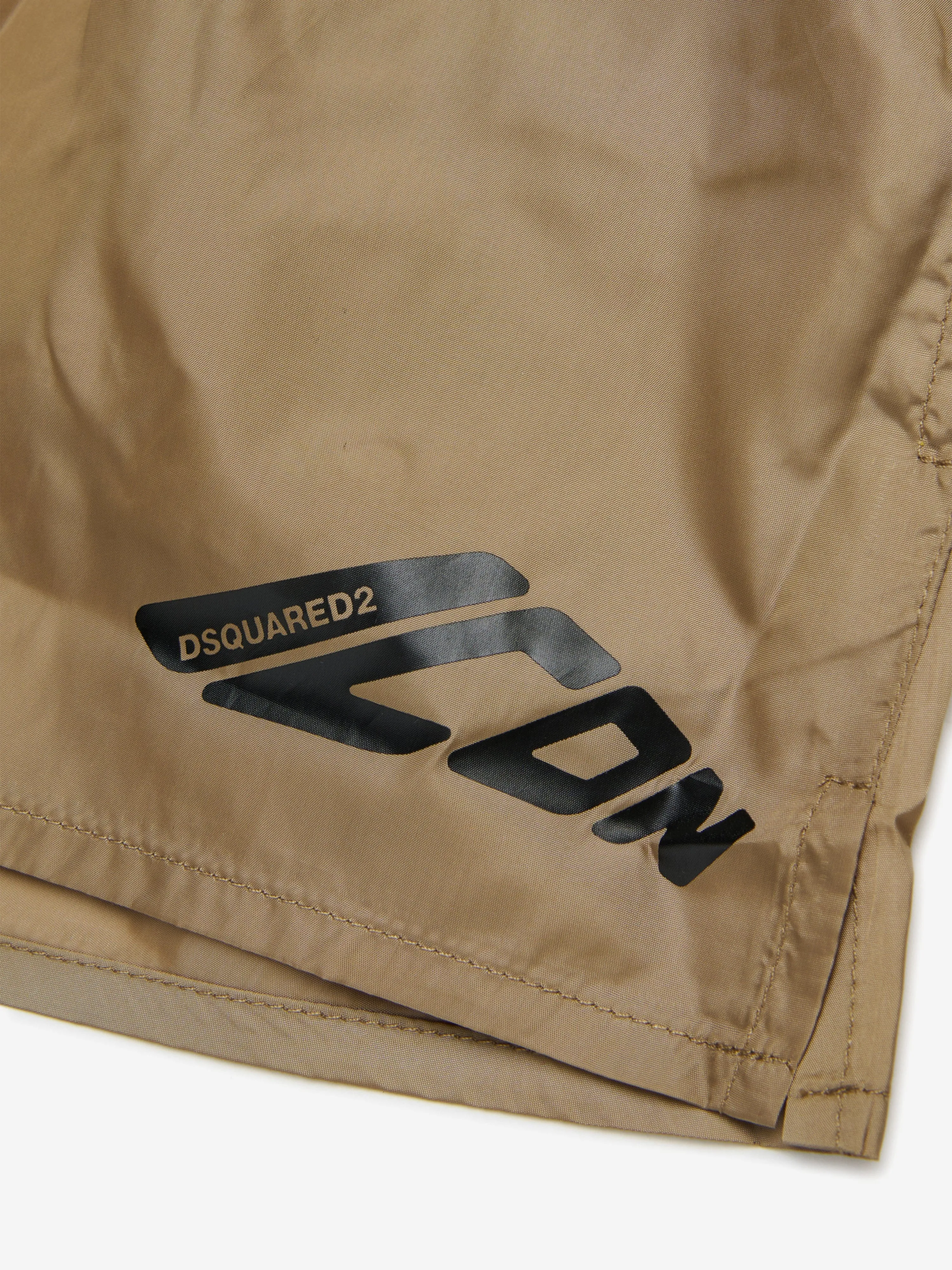 Boys Icon Swim Shorts in Beige