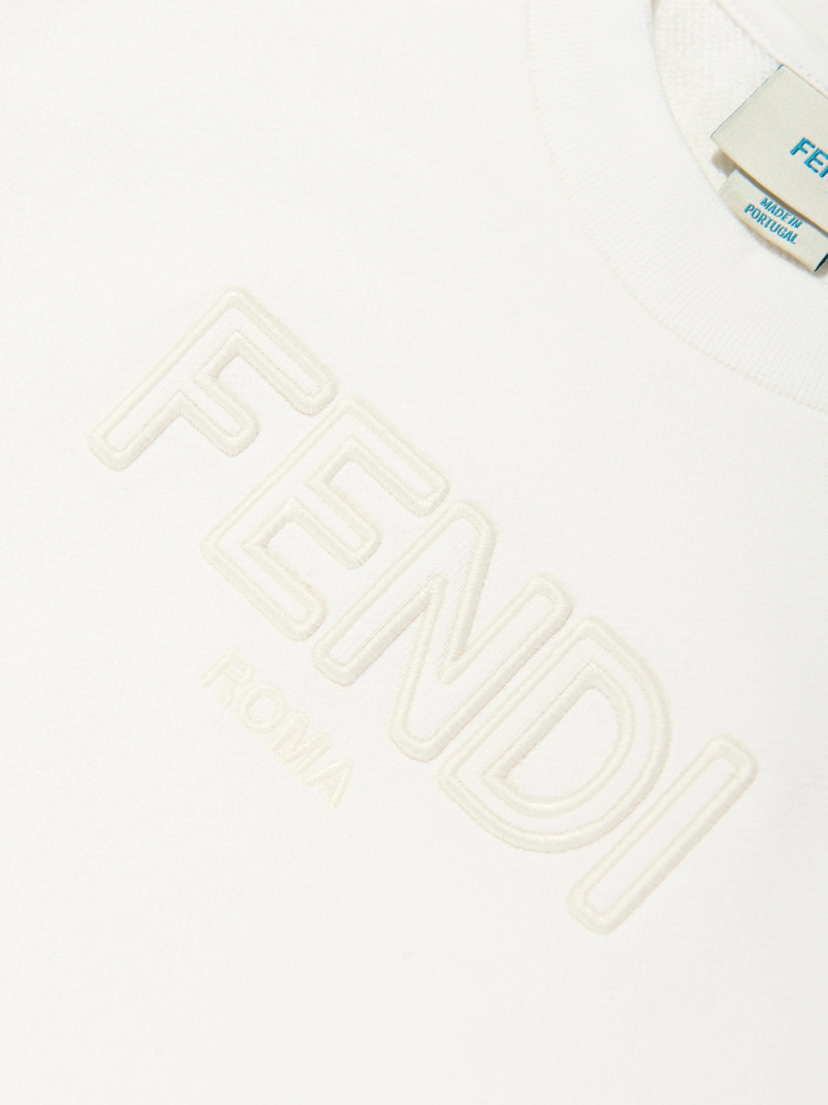 Kids Logo Sweatshirt in White