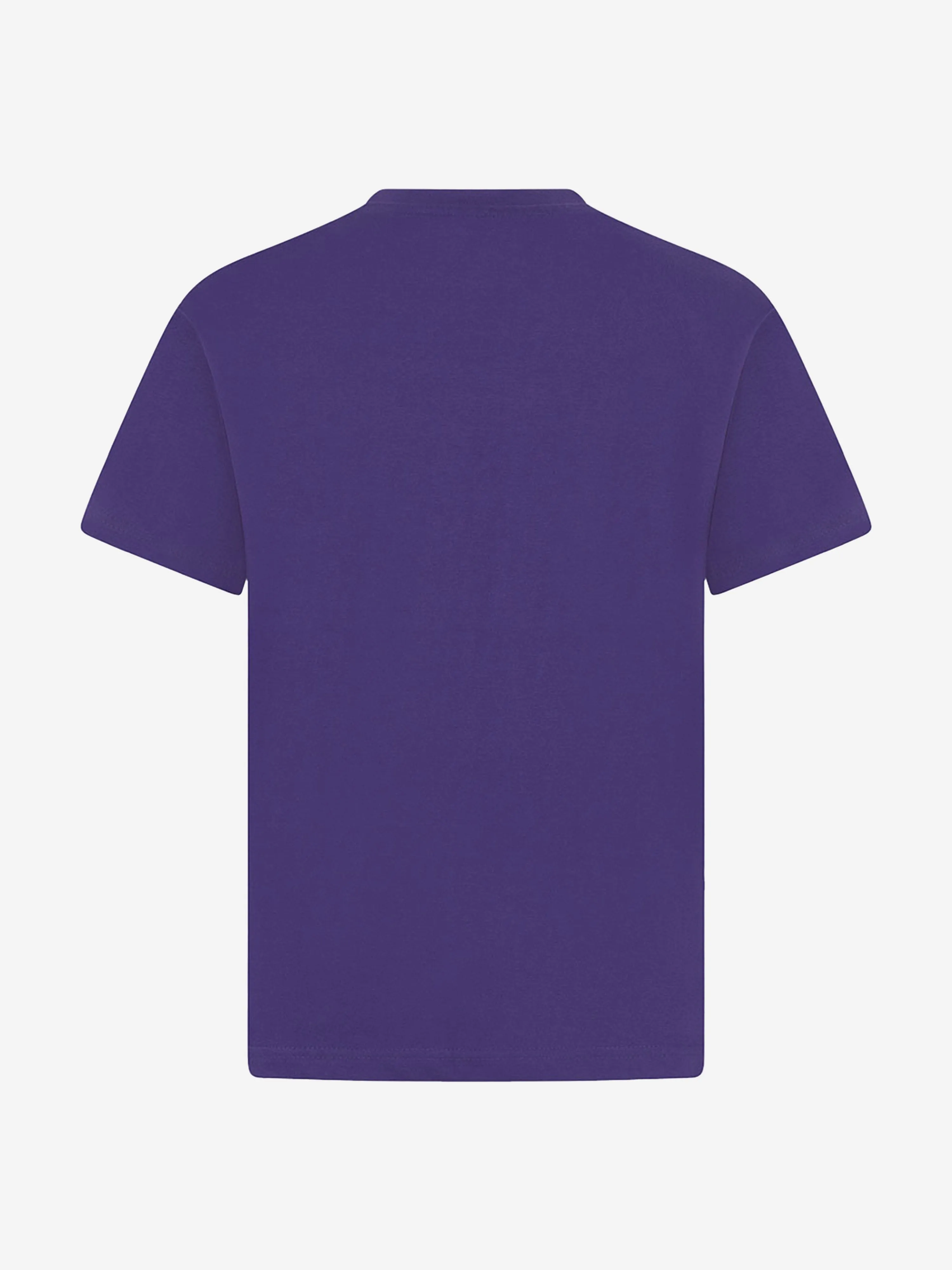 Zeco Kids School Crew Neck T-Shirt (Twin Pack) in Purple